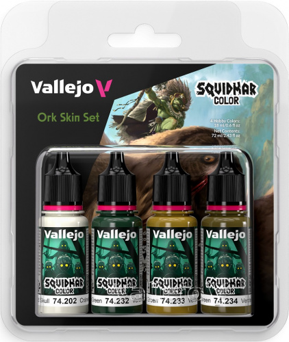Vallejo: 74307 - Squidmar Color - Ork Skin Set
